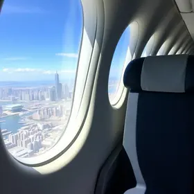 executiva da Cathay Pacific